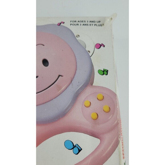Vintage 90s My First Tambourine Toy by Smile Non-Working Kitsch Rare Novelty Toy - Picture 7 of 12